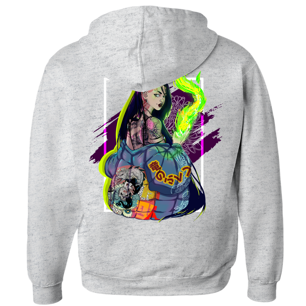 Mikuro Tatsu Zip-up Hoodie