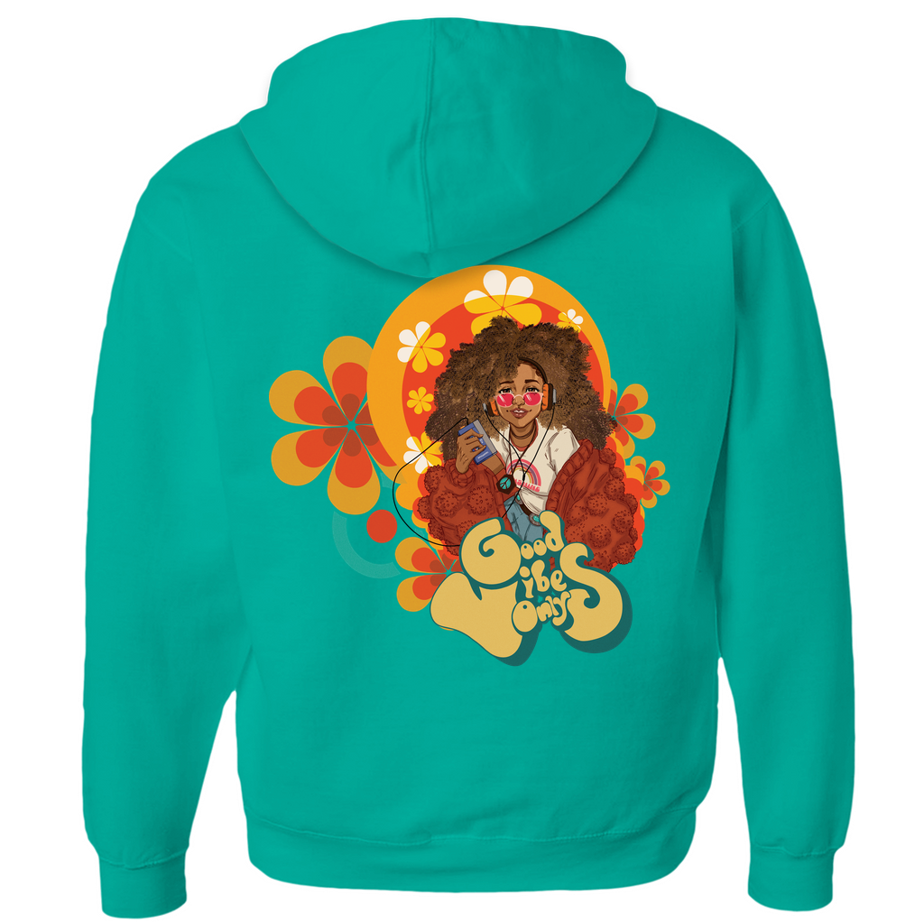 Good Vibes Only Hoodies (Zip-up)