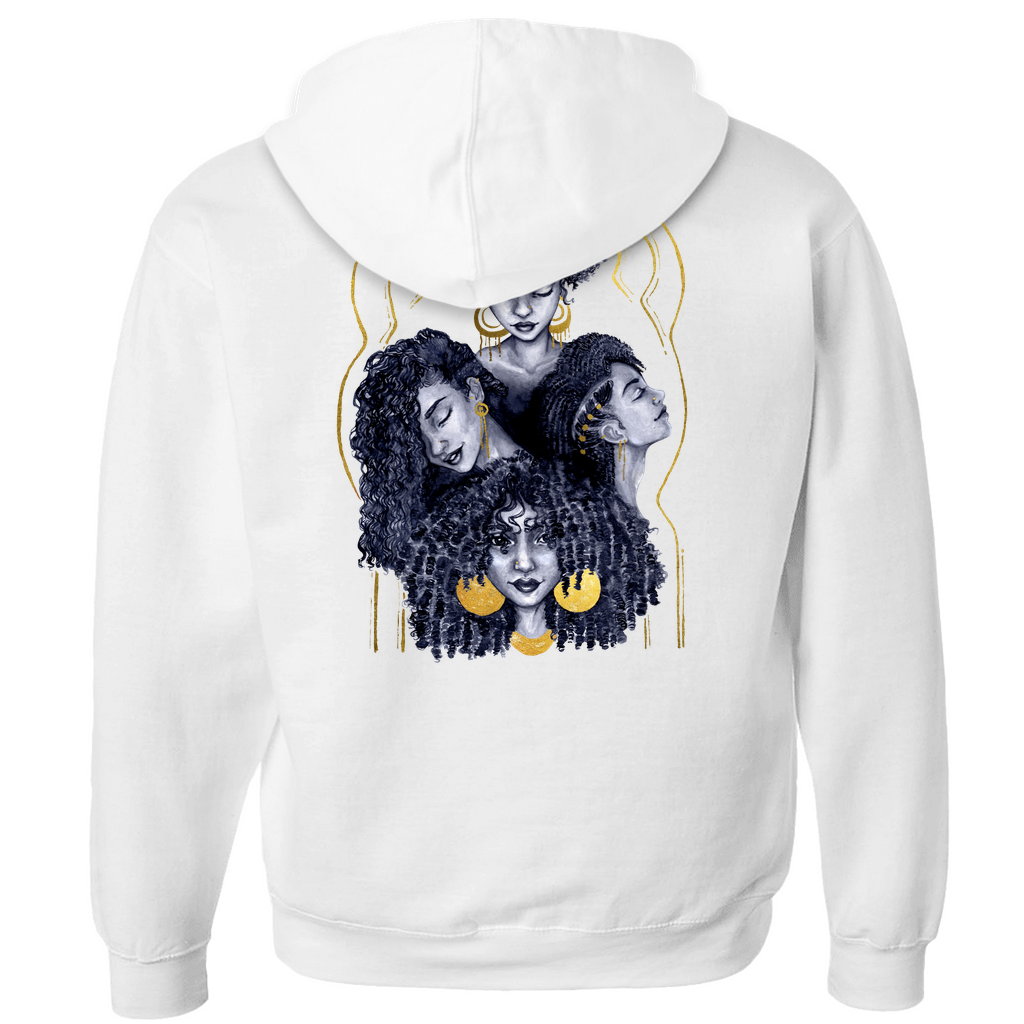 You Should See me In a Crown Hoodies (Zip-up) in Athletic Heather