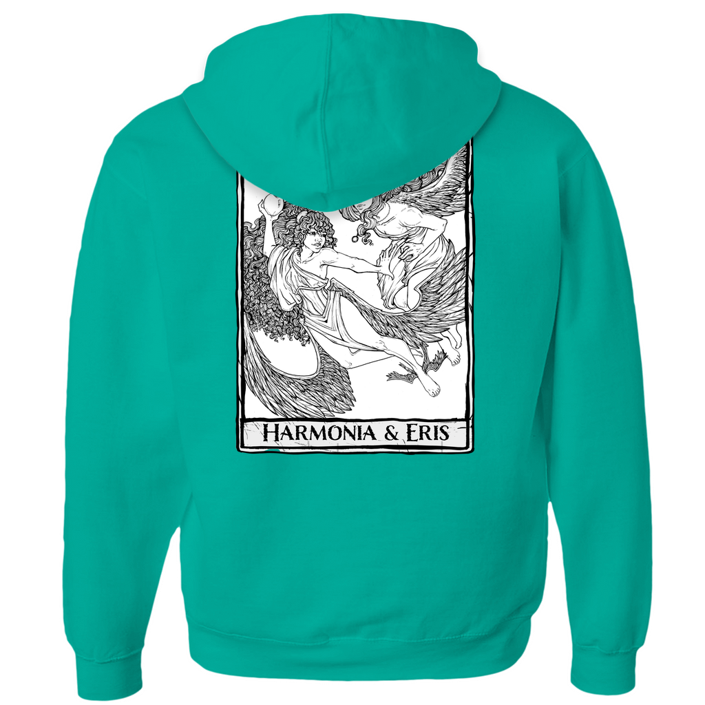 Harmonia & Eris Hoodies (Zip-up) in Athletic Heather