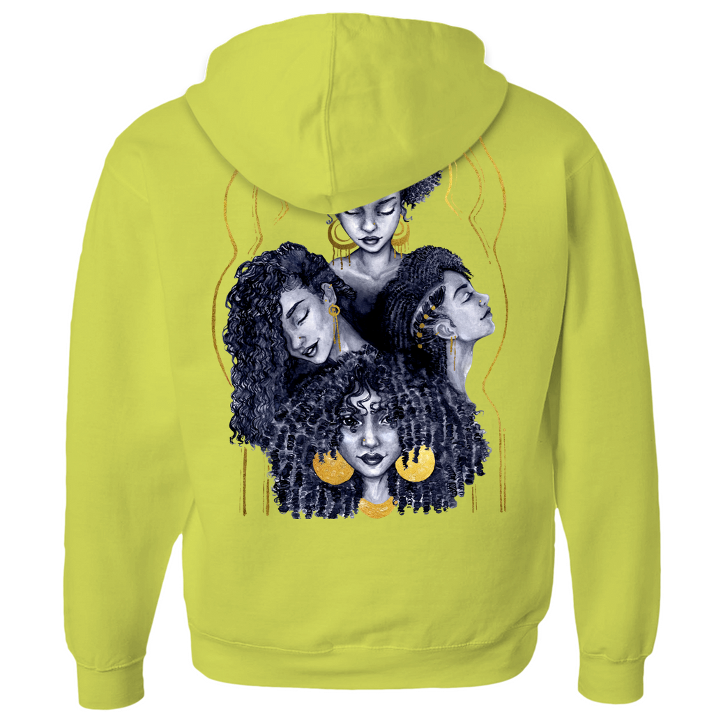 You Should See me In a Crown Hoodies (Zip-up) in Athletic Heather