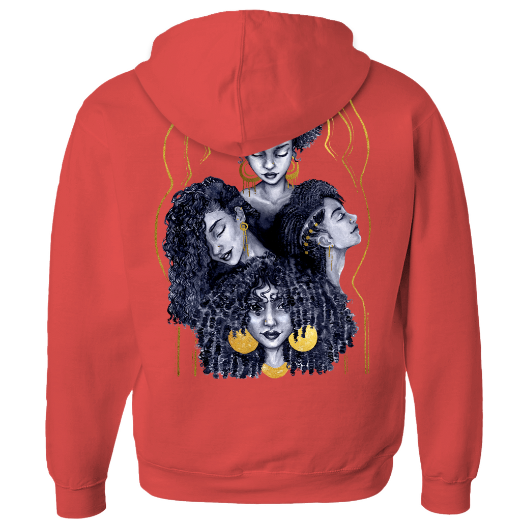 You Should See me In a Crown Hoodies (Zip-up) in Athletic Heather