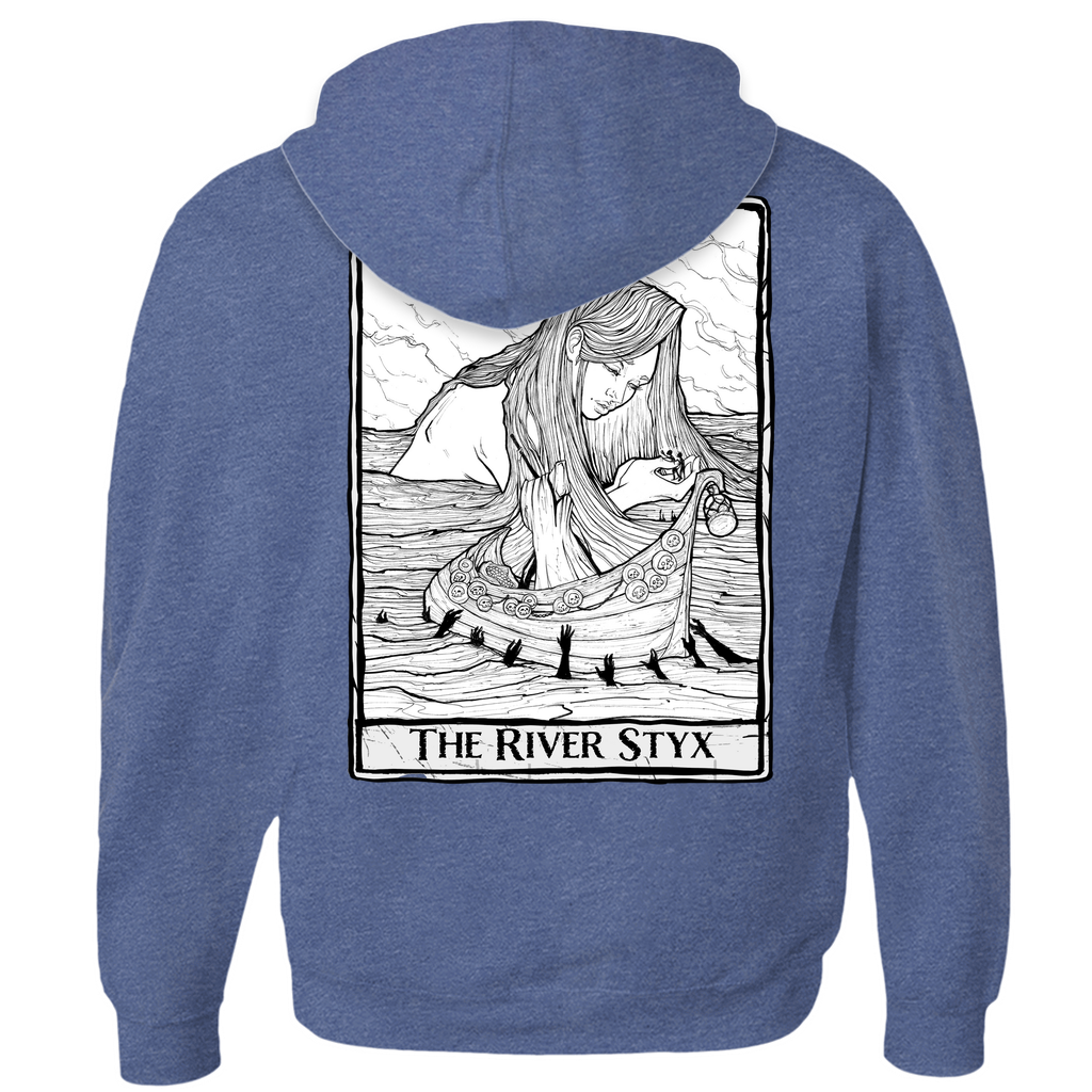 The River Styx Hoodies (Zip-up) in Kelly Green
