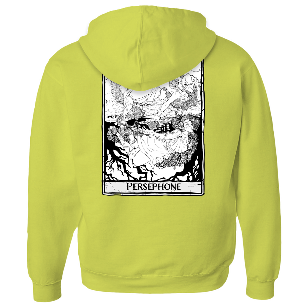 Persephone Zip-up Hoodie in Athletic Heather