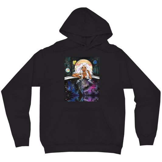 The Milky Way Hoodie in Black