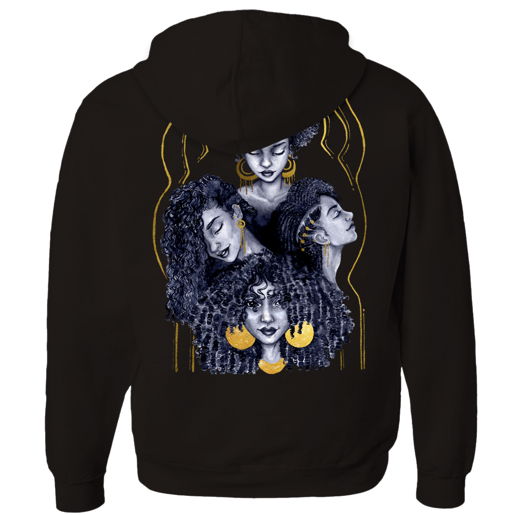 You Should See me In a Crown Hoodies (Zip-up) in Athletic Heather