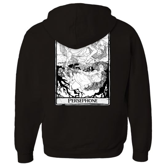 Persephone Zip-up Hoodie in Athletic Heather