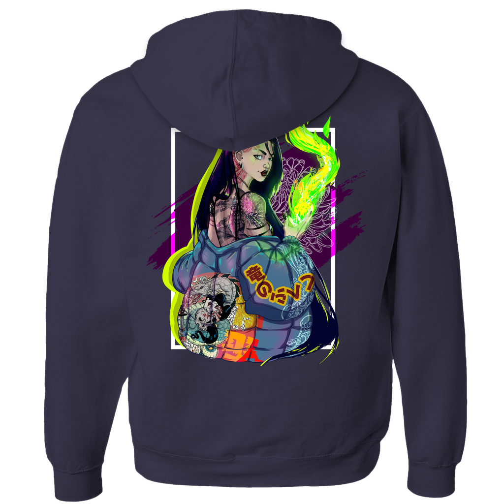 Mikuro Tatsu Zip-up Hoodie