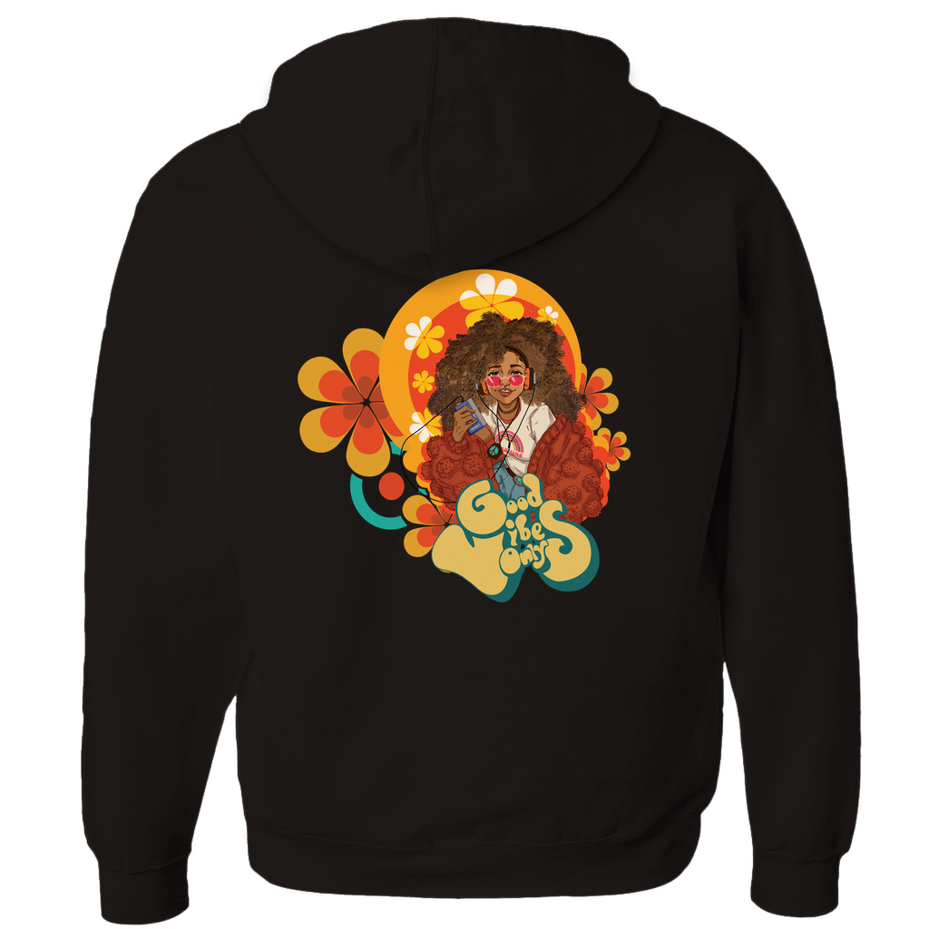 Good Vibes Only Hoodies (Zip-up)