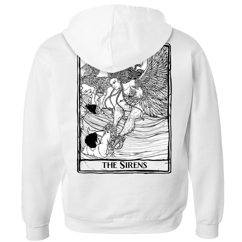 The Sirens Hoodies (Zip-up) in Dark Grey