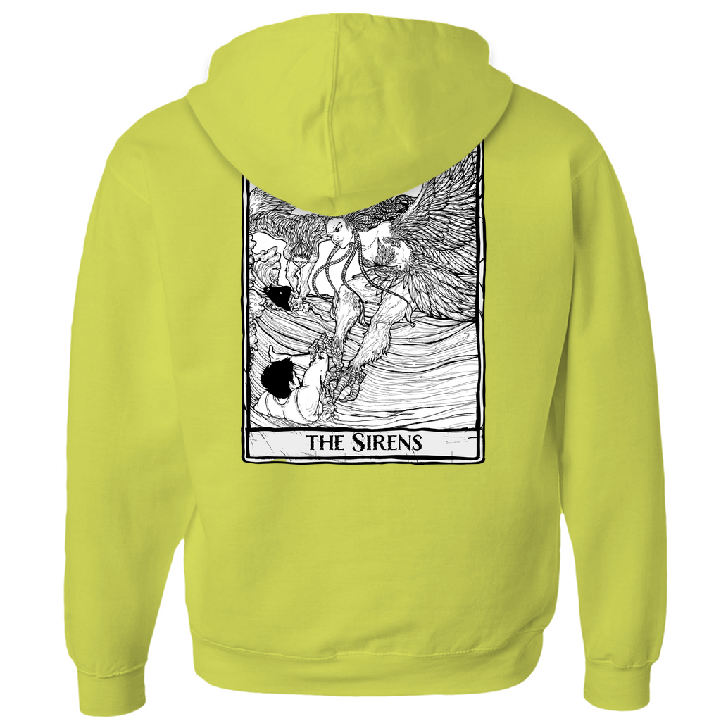 The Sirens Hoodies (Zip-up) in Dark Grey