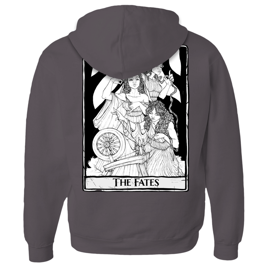 The Fates Hoodies (Zip-up) in black