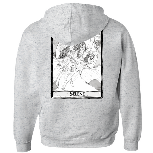 Selene Zip-up Hoodie in Athletic Heather