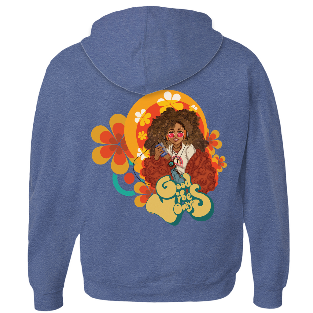 Good Vibes Only Hoodies (Zip-up)