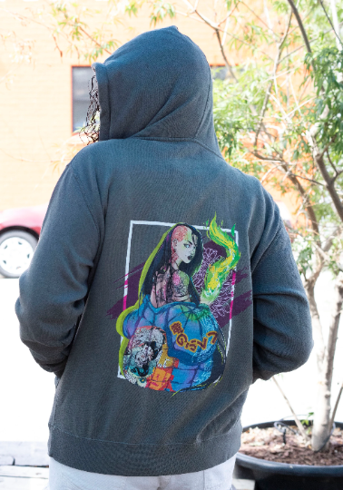 Mikuro Tatsu Zip-up Hoodie