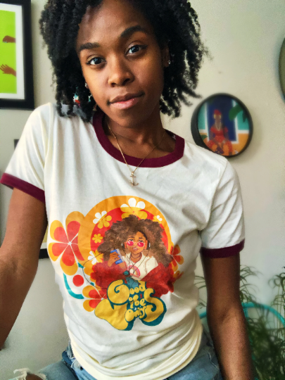 Good Vibes Only (Ringer Tee)
