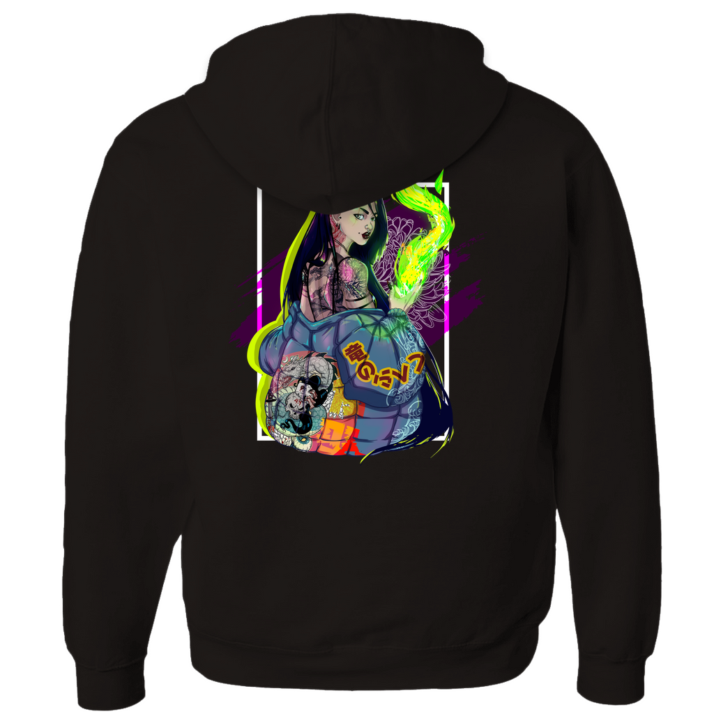 Mikuro Tatsu Zip-up Hoodie