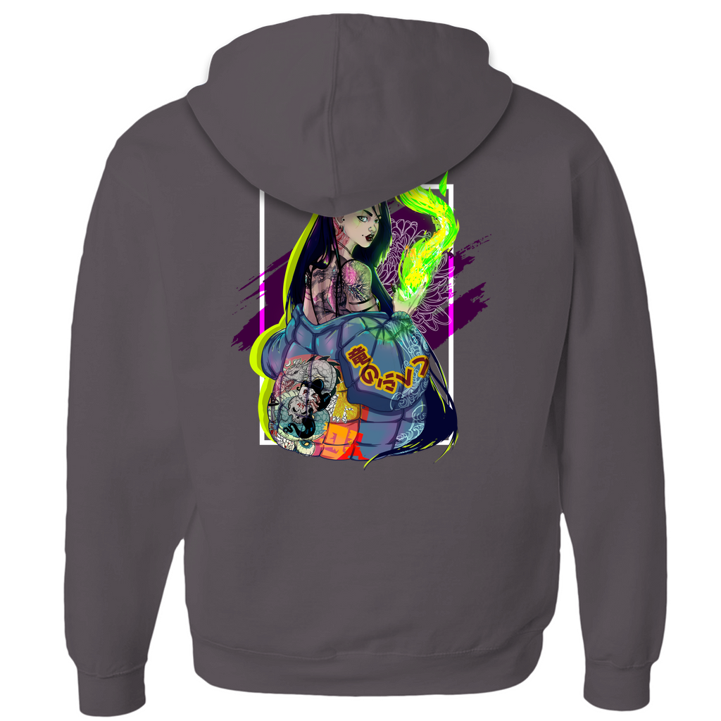 Mikuro Tatsu Zip-up Hoodie