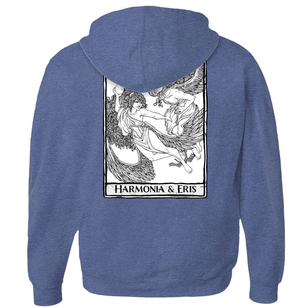 Harmonia & Eris Hoodies (Zip-up) in Athletic Heather