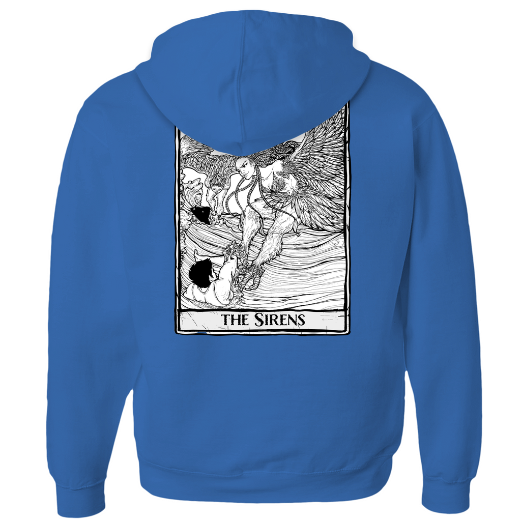The Sirens Hoodies (Zip-up) in Dark Grey