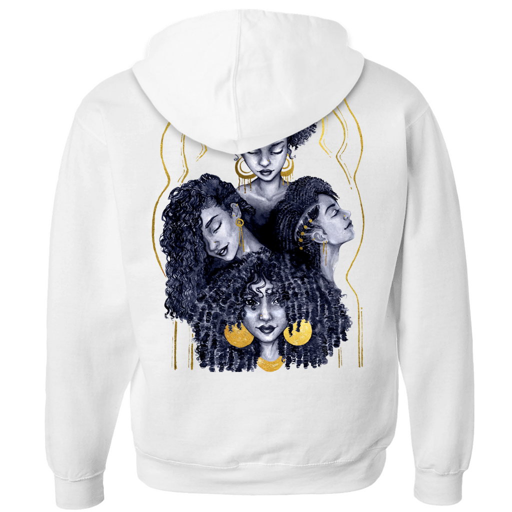 You Should See me In a Crown Hoodies (Zip-up) in Athletic Heather