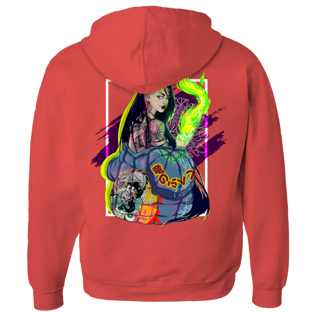 Mikuro Tatsu Zip-up Hoodie