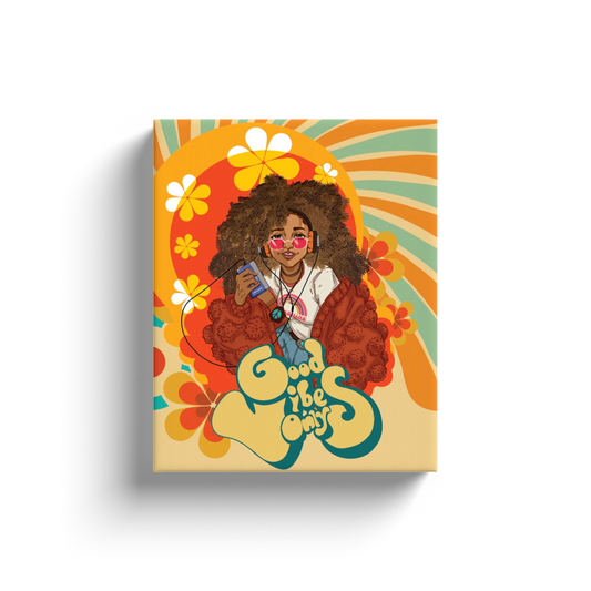 Good Vibes Only Canvas Wrap
