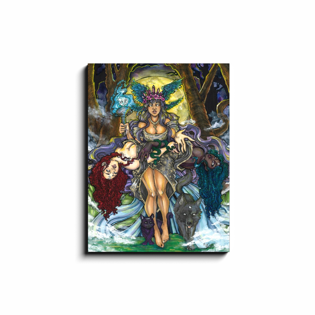 Hecate Canvas Wrap