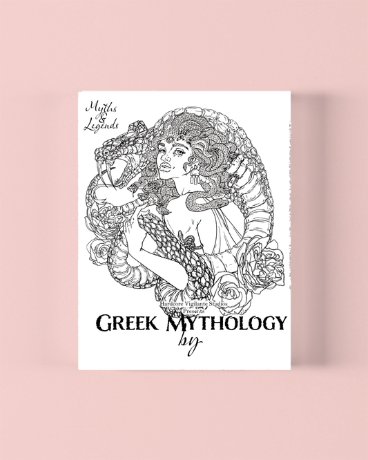 Greek Mythology Coloring book