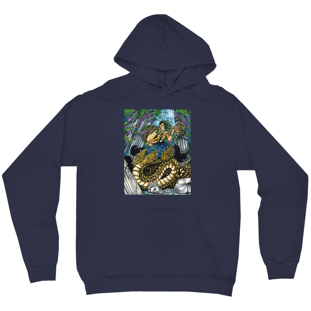 Medusa's Revenge Pullover Hoodie in Black