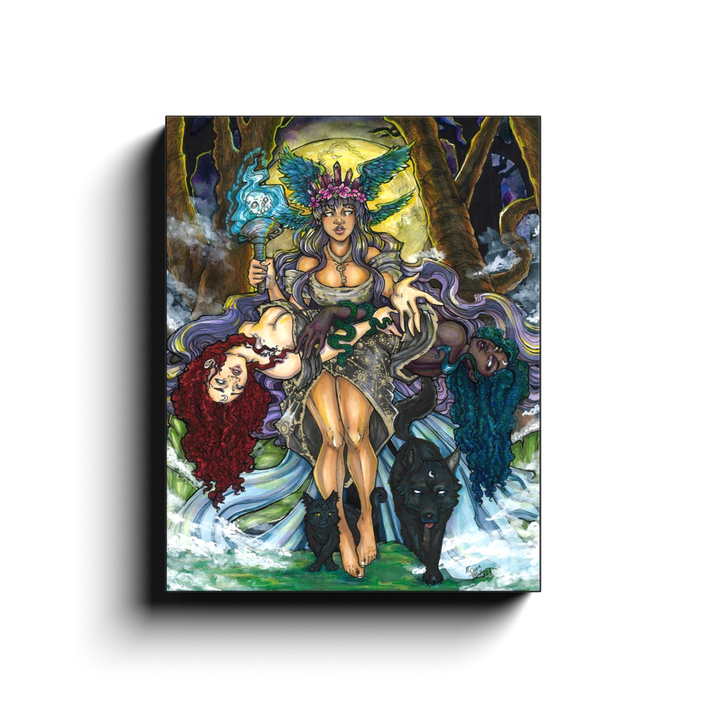 Hecate Canvas Wrap