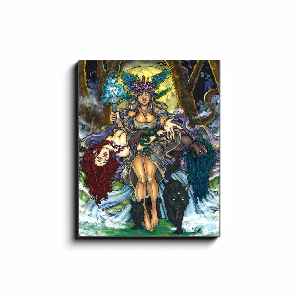 Hecate Canvas Wrap
